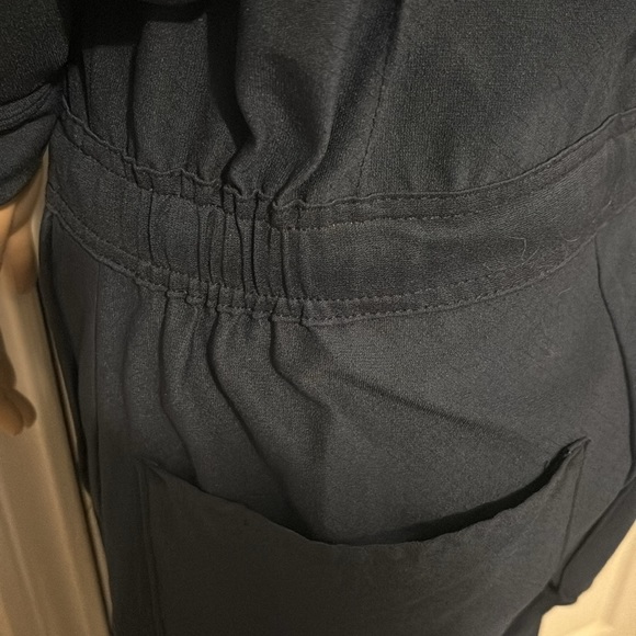 Vintage Women’s overall, coverall, jumpsuit blue size small 1999 metro linen - Picture 9 of 12